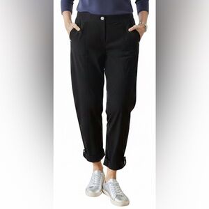 NWT Chico’s Zenergy Neema Lelani Roll Cuff Pants, Size 1
